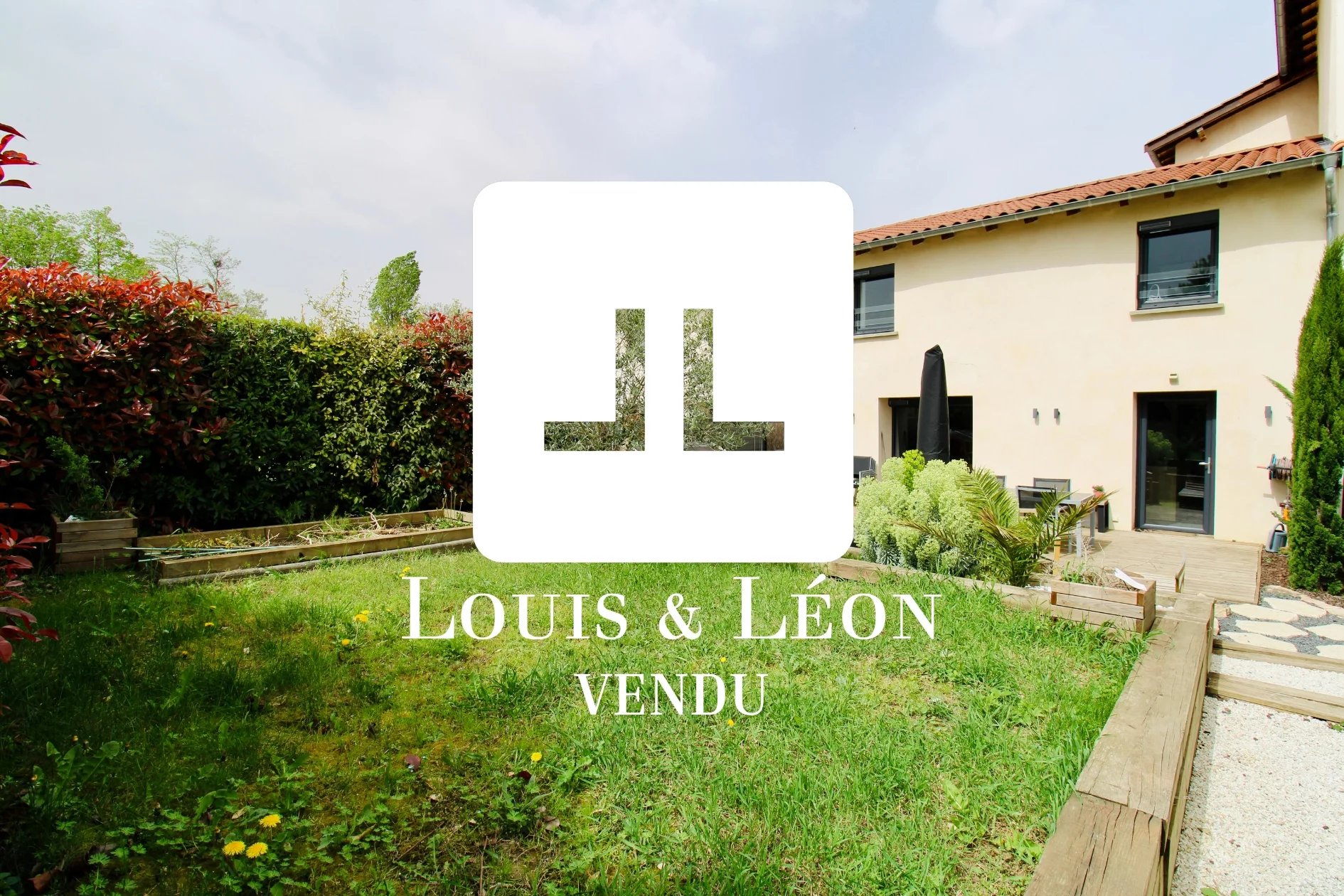 Magnifique duplex en rez de jardin – Anse