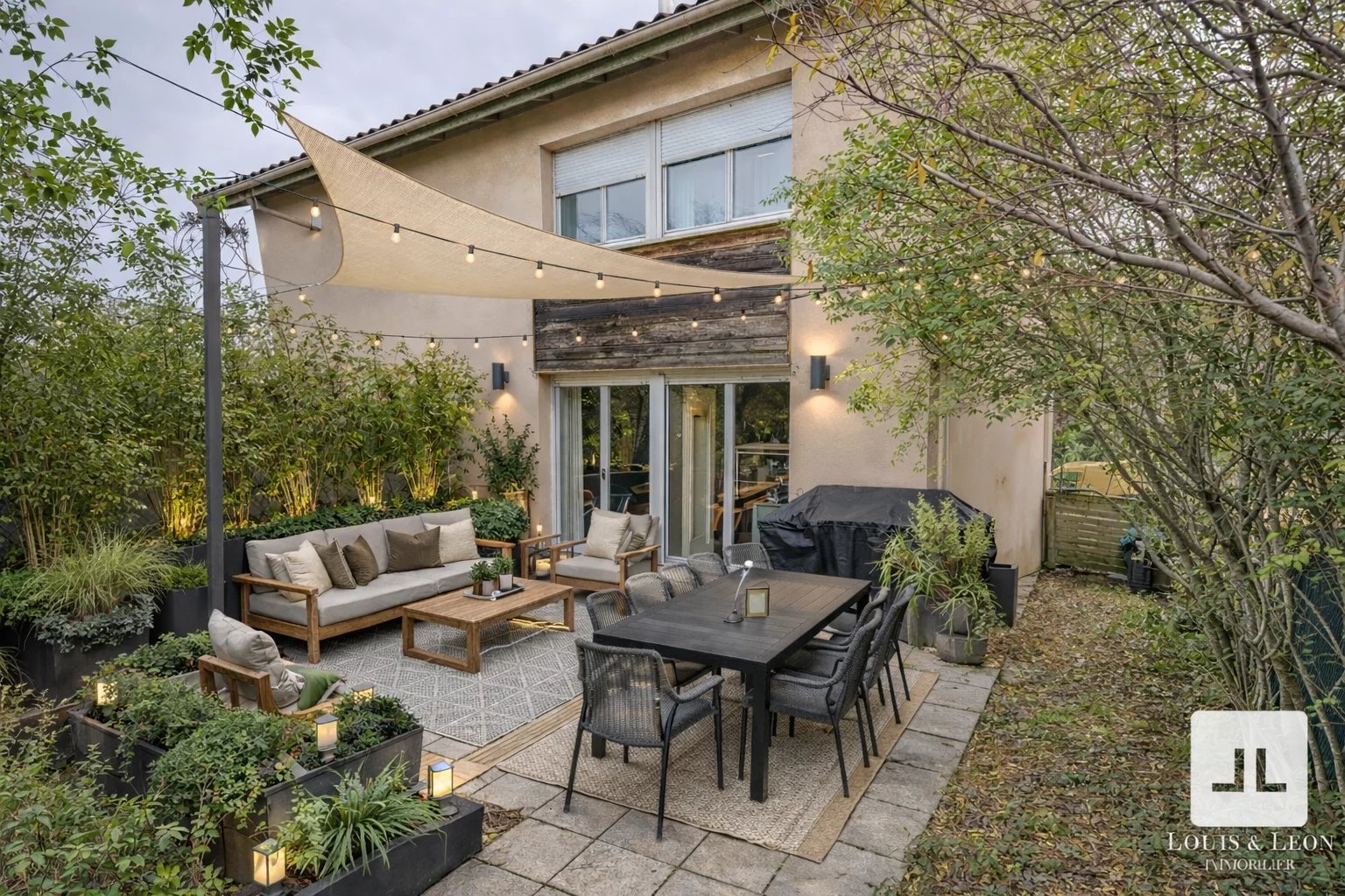 Maison familiale 4 chambres avec garage, terrasse & belles prestations  – 127 m²